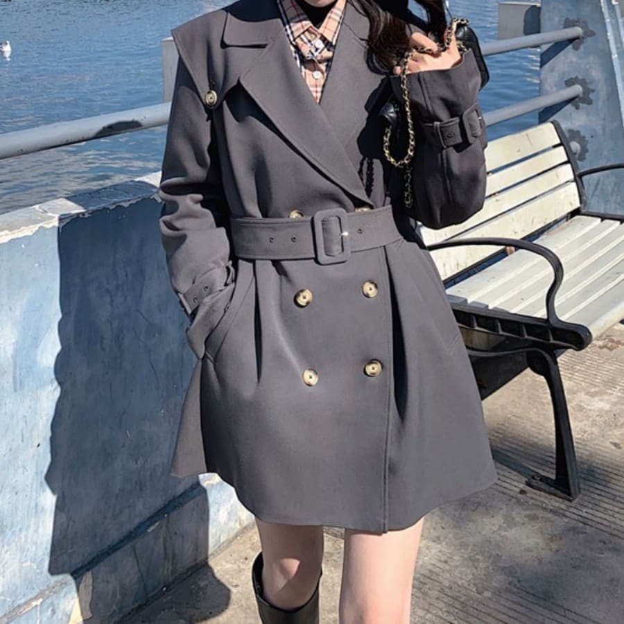 希少アイテムジャケット レディース アウター 春秋 トレンチコート 9328