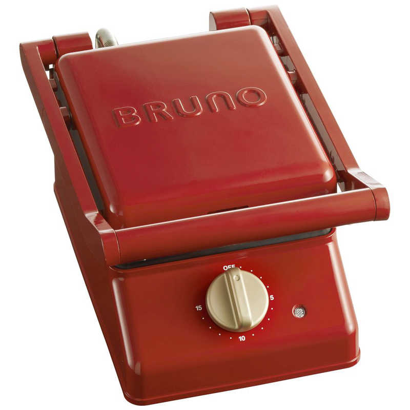 BRUNO　ブルーノ　グリルサンドメーカー シングル　BOE083-RD