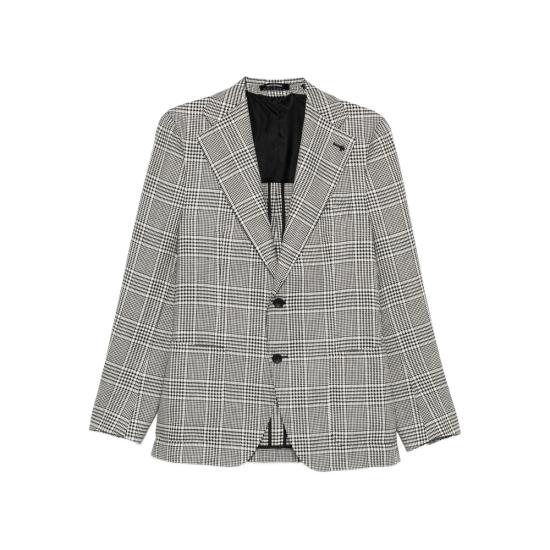 TAGLIATORE Men Suit Jackets 340347 G PL22K EN886 WHITE BLACK
