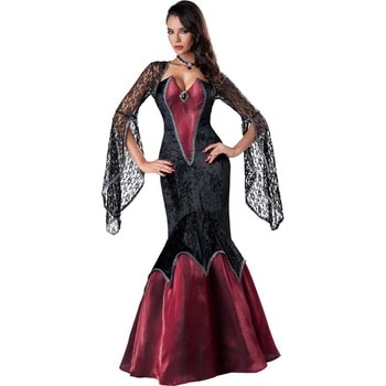 コスプレ 仮装 ピアシング・ビューティー・バンパイア 大人用 S 【 コスプレ 衣装 ハロウィン 仮装 コスチューム ドラキュラ ヴァンパイア 余興 吸血鬼ドレス パーティーグッズ レディース 女性用