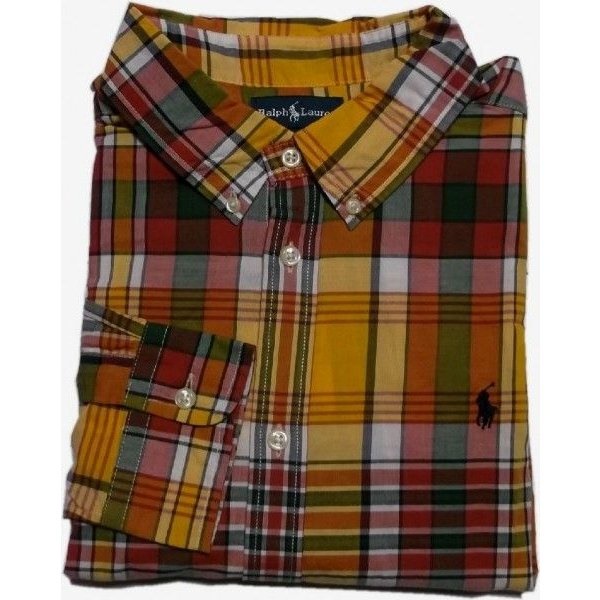 ボーイズサイズ 長袖 ボタンダウンシャツ イエロー boys PR2-165