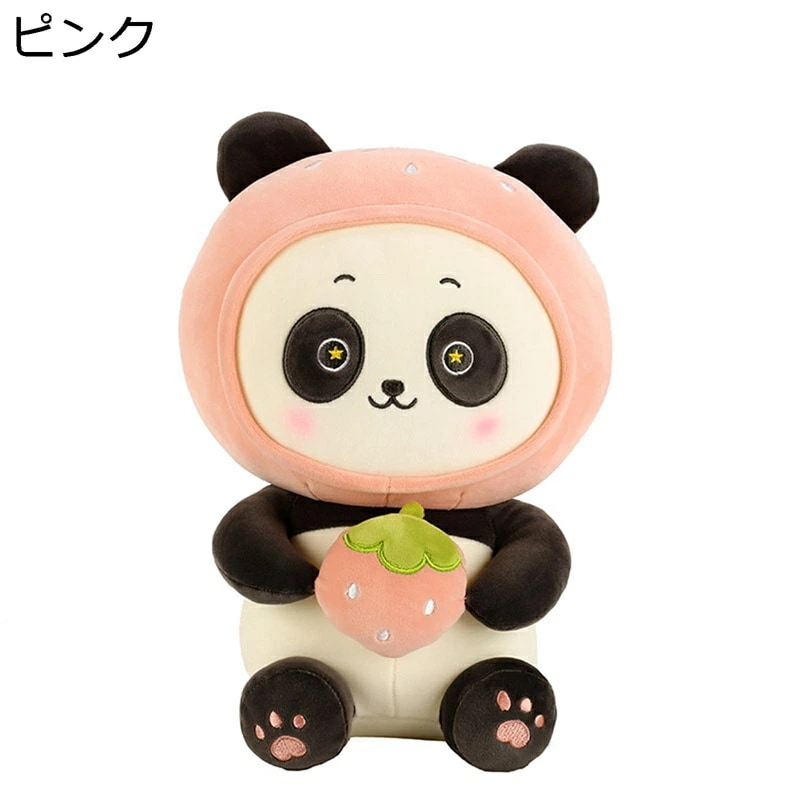 ぬいぐるみ パンダ いちご スイカ 動物 縫い包み 添い寝枕 抱き枕 おもちゃ 添い寝 玩具 肘置き 足置き 洗える 安眠 萌え萌え 癒し系 ふんわり お祝い 敬老の日 彼氏 彼女 部屋 車用