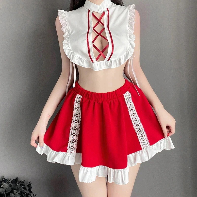 衣装 クリスマス パーティー 発売特典巫女 神社 イベント コスプレ インスタ ハロウィン セクシーコス 撮影セクシーかわいい！ブラトップ＆ お正月 コスチューム 制服 セクシーランジェリー セクシーコスプレ・変装・仮装