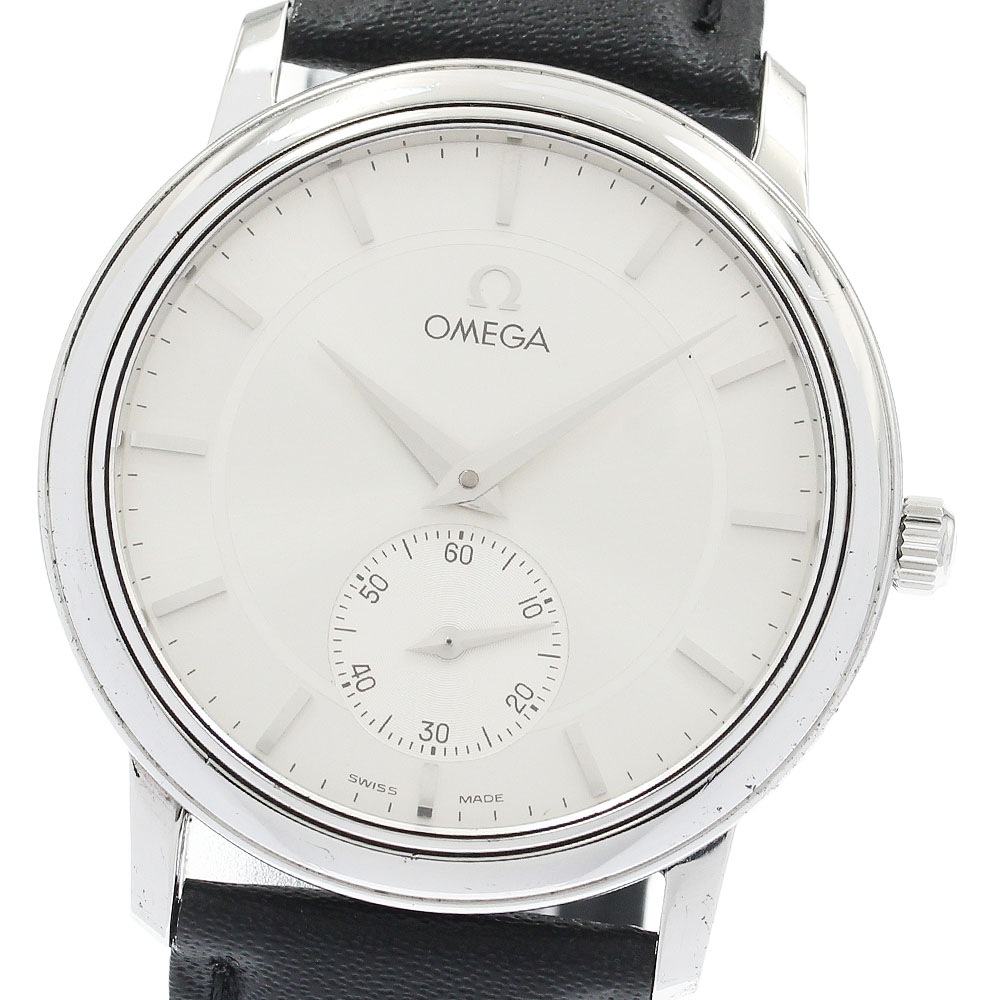 オメガ OMEGA 4820.31.01 デビル プレステージ スモールセコンド 手巻き メンズ _932470【中古】