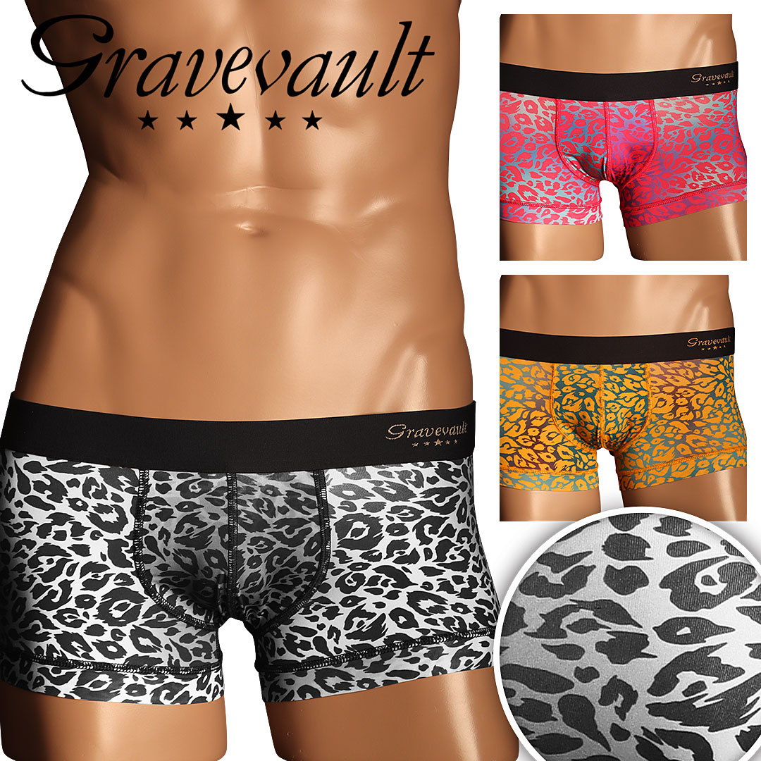 NEO LEOPARD メンズ ローライズ ボクサーパンツ