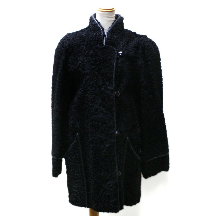 テンシンラム ファー ジャケット ブラック 送料無料 レディース ギフト プレゼント