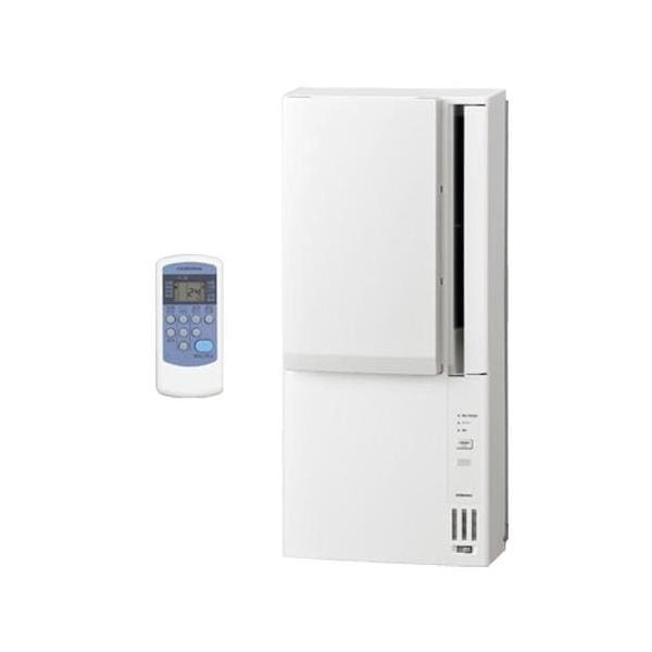 CORONA コロナ CWH-A1825R-W ホワイト 窓用エアコン ウインドエアコン 4～8畳用 冷暖房兼用 ReLaLa