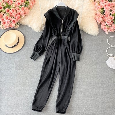 オールインワン つなぎ ドレスワンピ ワンピース ドレス カラードレス パーティー 大人クール S