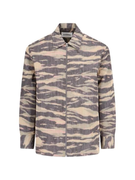 JIL SANDER Men Shirts J22DL0301 J70187962 Neutrals