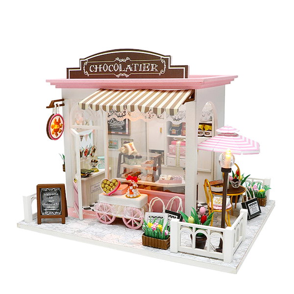 Qoo10] moin moin 1/24 ドールハウス ミニチュア 手作