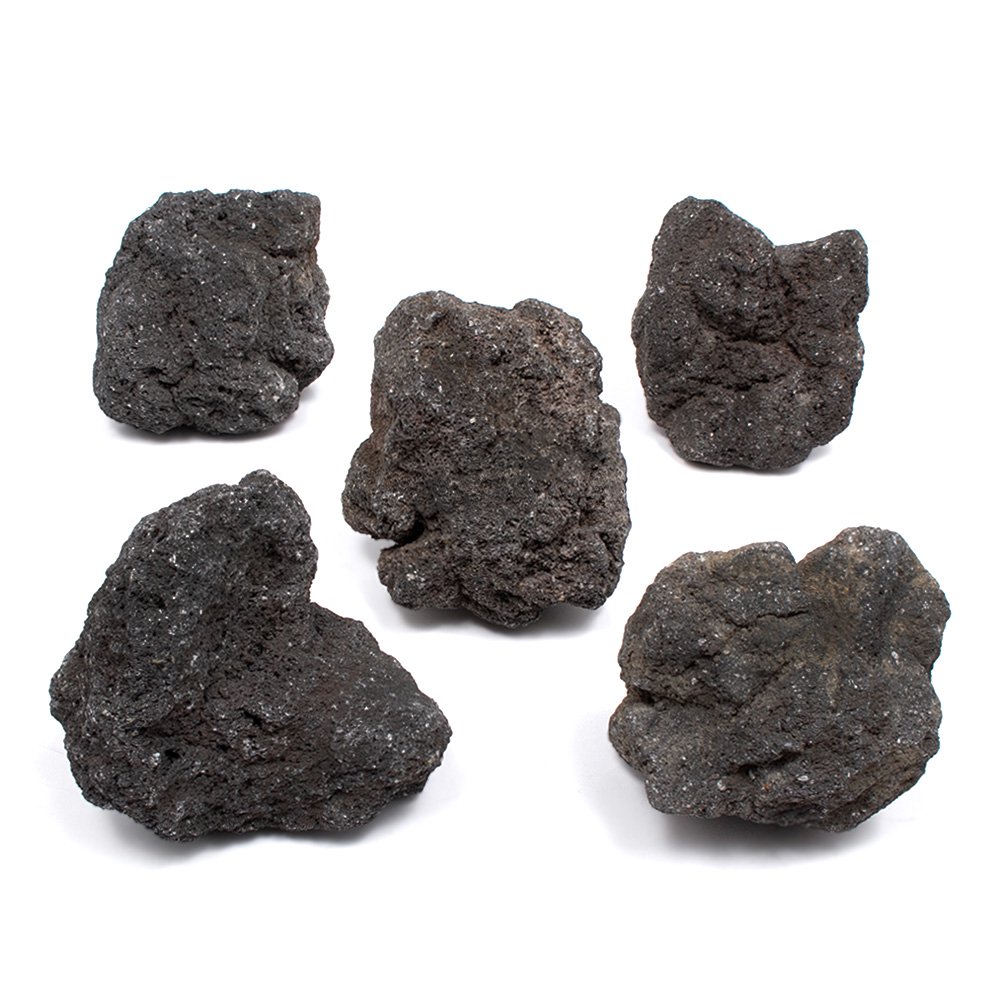 形状お任せ　剛溶岩石　Ｍサイズ（約１３ー１８ｃｍ）　５個　アクアリウム　レイアウト素材　溶岩石　ＣＲＣ21―20―99―10―00