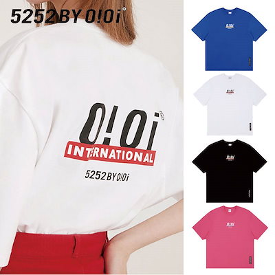 Qoo10 Oioi Oi Back Logo T Shirts 半袖 さくらんぼ Tシャツ Uネック 夏 レディース メンズ 韓国ファッション