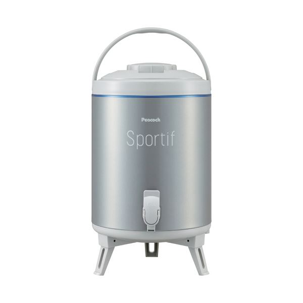 ピーコックキーパー（広口タイプ） 9.5L シルバー INC-100SL 1台