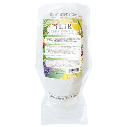 iLiR (イリアール)メイクと肌汚れのクレンジングジェル ハーブナチュール 400g 詰替(リフィル)