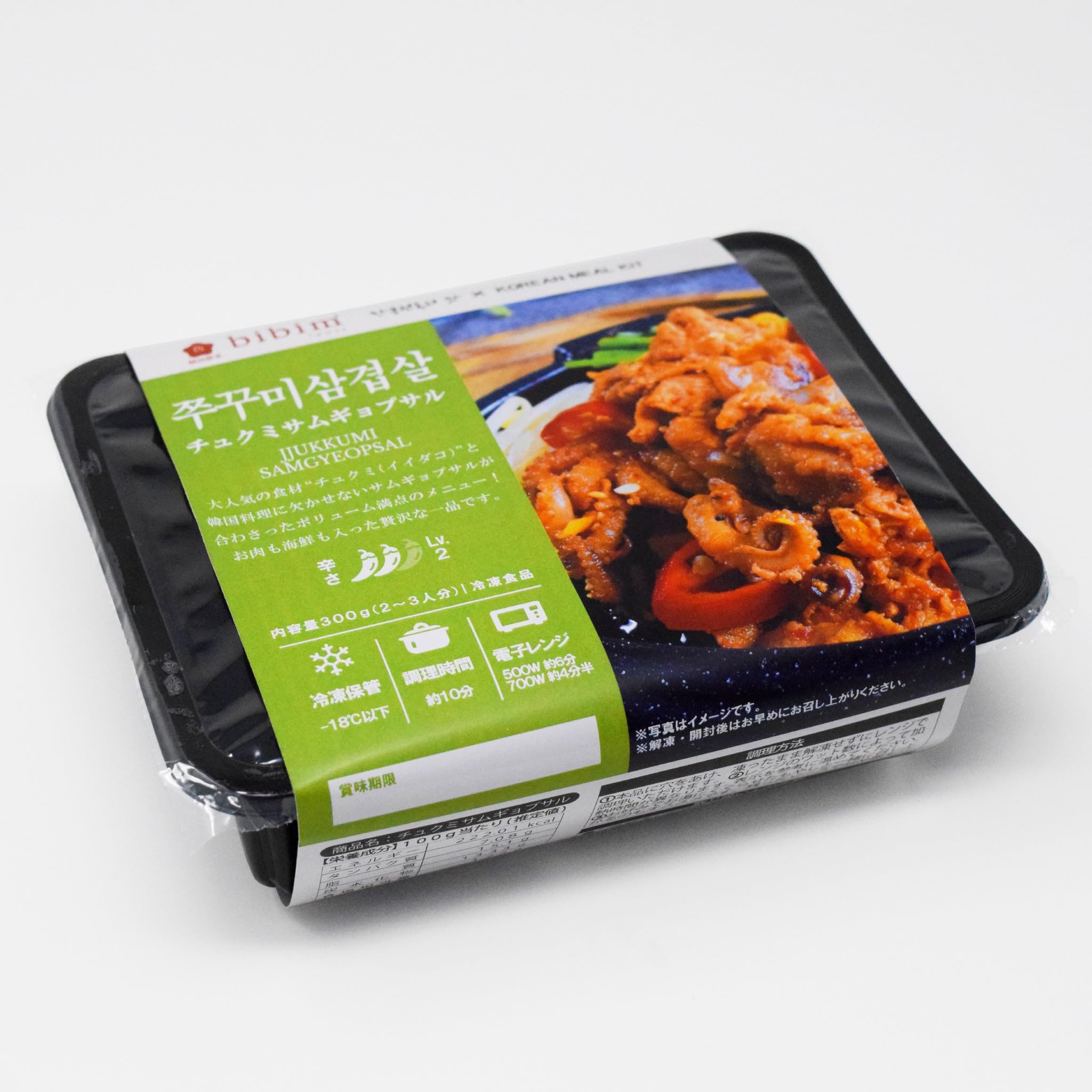 [bibim] チュクミサムギョプサル (300g ｘ3個) 韓国食品 冷凍食品 韓国料理 ミールキット お取り寄せグルメ 簡単調理 一人暮らし 韓国好き 電子レンジ