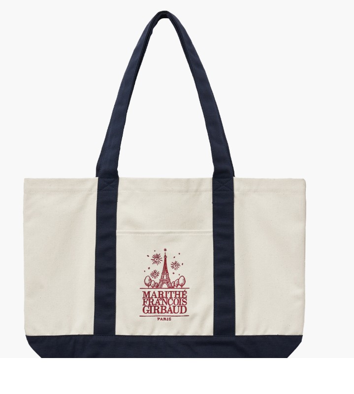 MaritheFrancoisGirbaud 大容量純正 LOGO ECO BAG