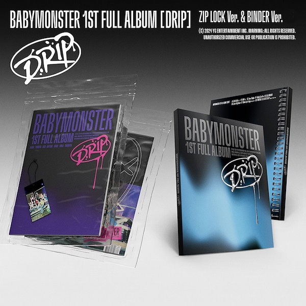 BABYMONSTER Drip YG 予約特典 韓国 7種セット 初回限定特典/7種セット] 韓国音楽 BABYMONSTER (ベイビー