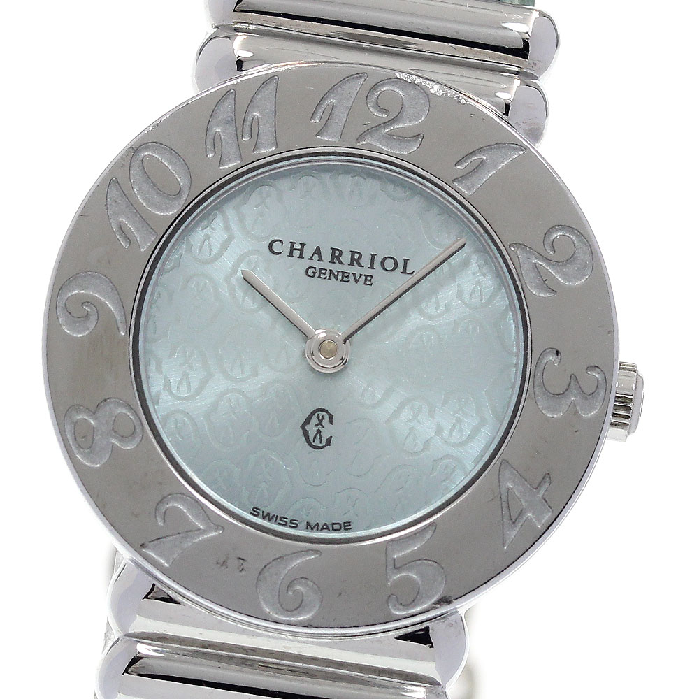 フィリップ・シャリオール PHILIPPE CHARRIOL 028A サントロペ クォーツ レディース _841656【中古】