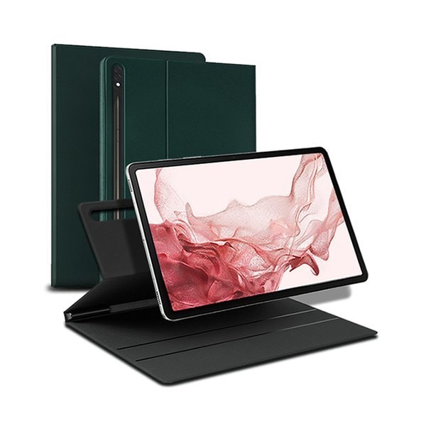 (GOBUKEE) ゴブギ Galaxy Tab S7 S8 マグネチック ブックカバー 収納 マグネット ケース