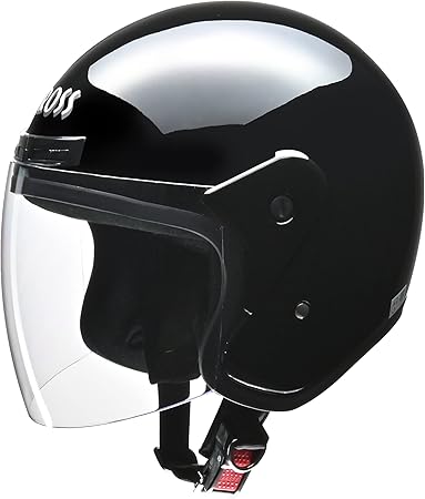 リード工業(LEAD) バイクヘルメット ジェット CROSS ブラック CR-720