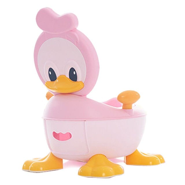 トゥビマム アヒルソフトクッション 幼児便座（ピンク）