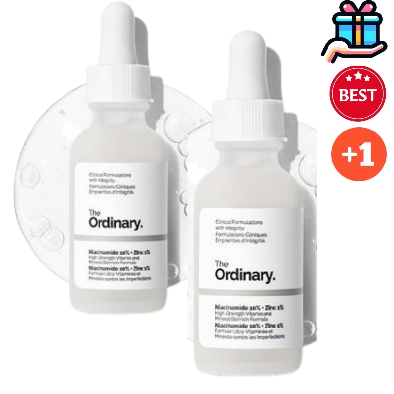 [チソン肌ケア1 + 1] ナイアシンアミド10%+亜鉛1%, 60ml+60ml 大容量 脂性肌 毛穴 ケア ブライトニング 韓国人気 毛穴 黒ずみ 韓国コスメ 毛穴 ブラックヘッド