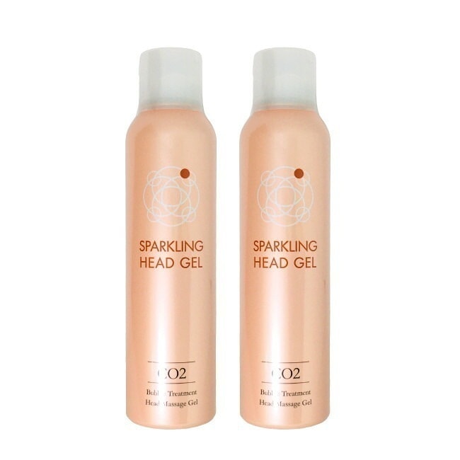 スパークリングヘッドジェル 120g 2本セット 頭皮マッサージ 炭酸 スプレー ヘッドスパ 臭い フケ かゆみ たるみ スカルプケア リフトアップ 血行 促進 まとめ買い
