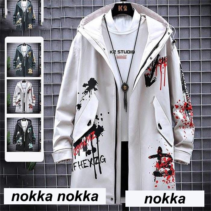 マウンテンパーカー メンズ ジャケット ロング丈 撥水加工 コート ブルゾン ジップアップ カジュアル