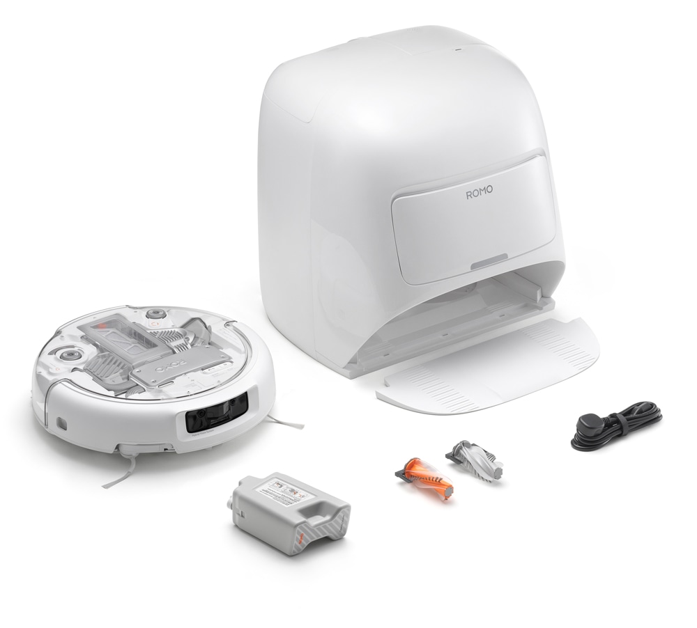 DJI CR810A ロボット掃除機 (スケルトン/ホワイト) CR810A