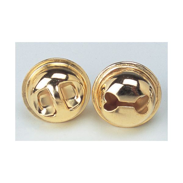 （まとめ） キッズ 鈴 中 金色 13mm 30個(×20セット)