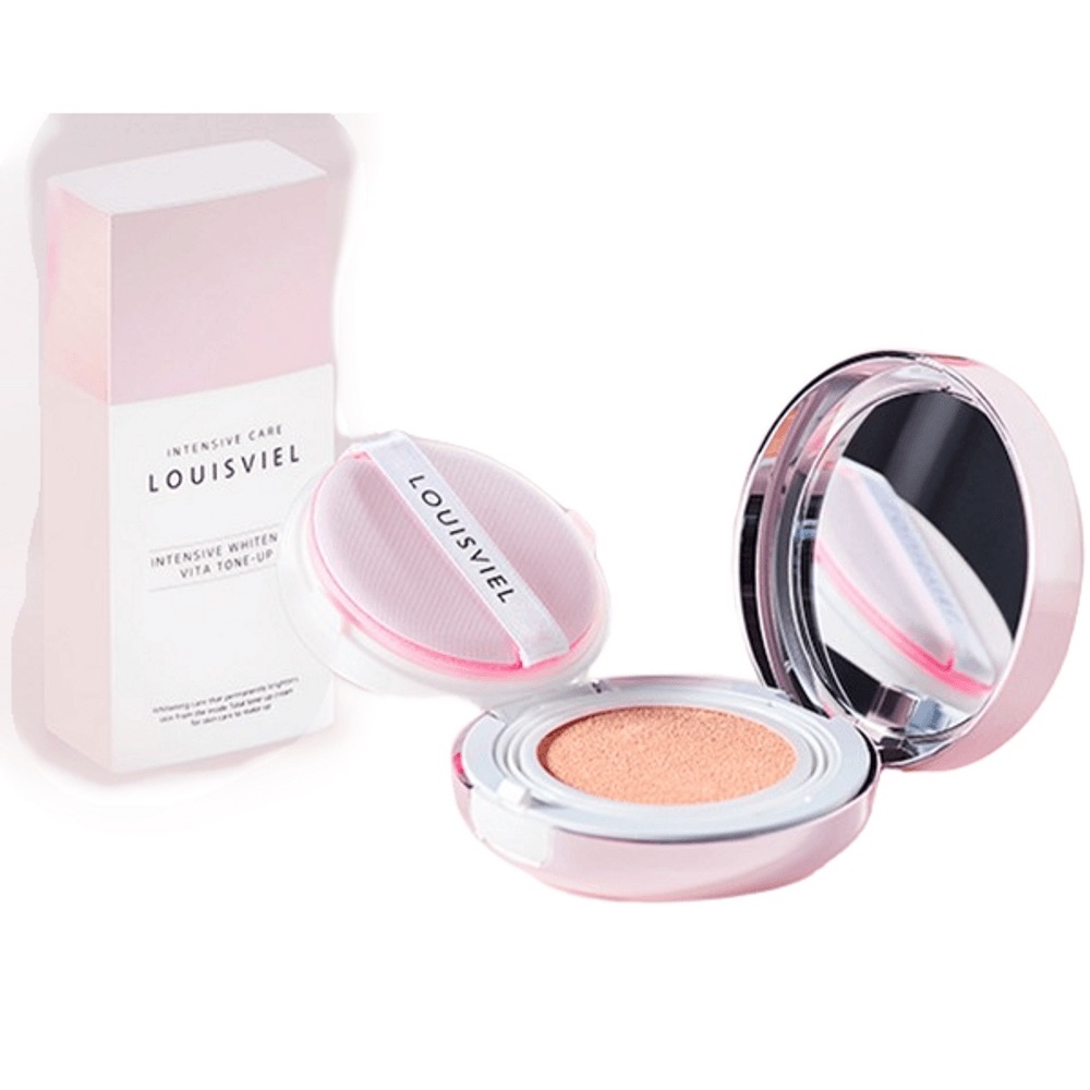 水色 トーンアップ含んだ蜜光クッション 2点セット