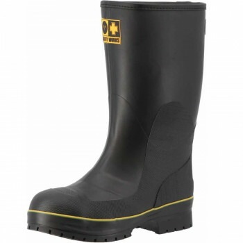 弘進ゴム　長靴（ゴム製）　ライトセーフティーワークス　LSW-01　黒　28.0cm　A0020AB