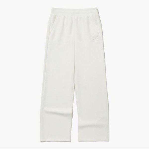 パンツ JQS QQ122OFP11-CRM ウーマンズ モーダル ダブルテンション ストレート パンツ / CREAM