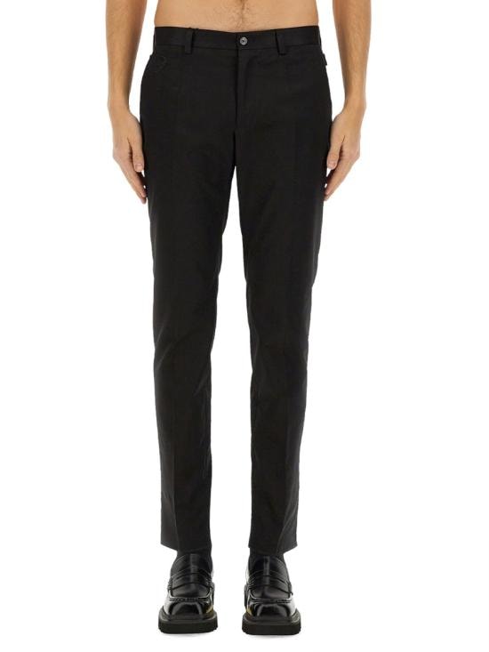 DOLCE & GABBANA Men Straight Pants GY6IEZ GJ090N0000 BLACK