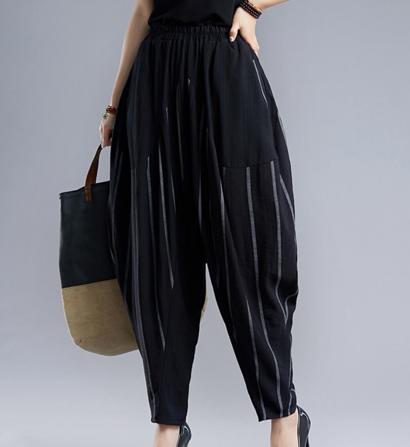 ボトムス デート モテアイテム サルエルパンツ クロップドパンツ ウエストゴム コットン 可愛い きれいめ 上品 おしゃれ かっこいい 可愛い ラブリー キュート ガーリー クール モード系