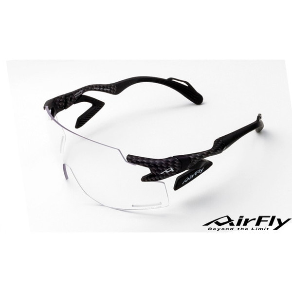 AirFly エアフライ AF301C33BK スポーツサングラス チョウコウ(カーボン) ノーズパットレス サングラス スポーツ トレッキング ゴルフ ジゴスペック 16,155円