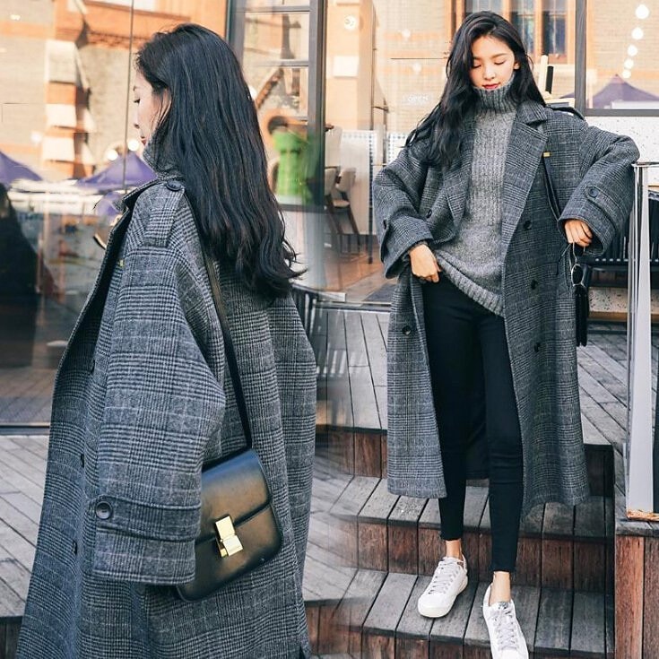 チェスターコート ロングコート レディース 秋服 おしゃれ 上品 膝下 体型カバー 通勤 OL 韓国 5,529円