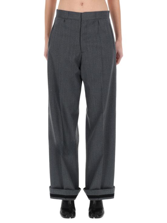 MAISON MARGIELA Women Straight Pants S51KA0607 M35513860F GREY