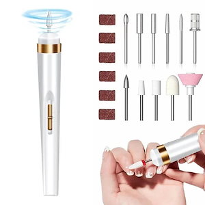 【1つ買うと10つ無料】ネイルマシン 入門者モデルジェルネイル オフ スピード無段階 電動ネイルケア 手足兼用 家庭17