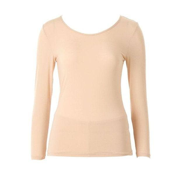 女)マイクロモダール100手9分丈トップス単品(WLG4910C SK)[35501852]