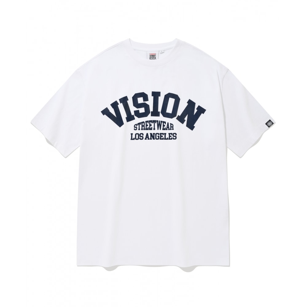 VISION StreetWEAR VSW アーチ ロゴ T シャツ ホワイト