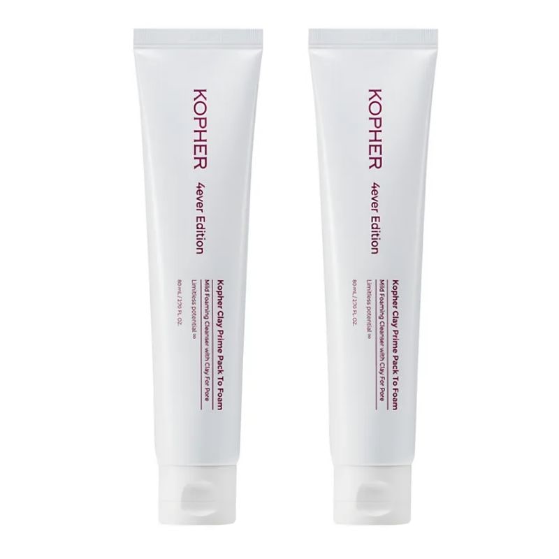 コペルアクネ パックトフォーム クレンジングフォーム 毛穴 皮脂 吸着 80ml 1+1