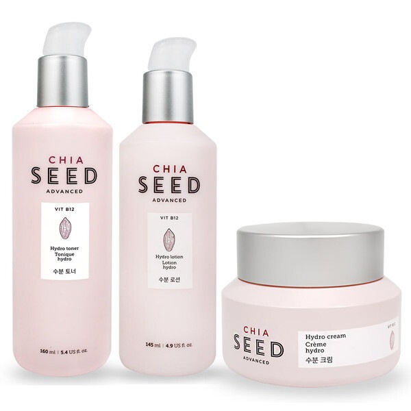 ザ フェイスショップ チアシード トナー 160ml + 水分ローション 145ml + 水分クリーム 50ml