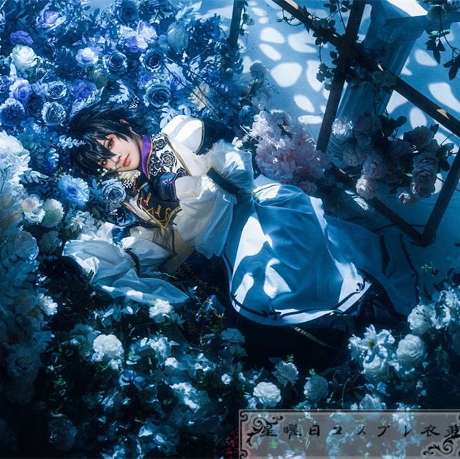 あんスタ 標本箱 影片みか 斎宮宗 Valkyrie Acanthe 萌芽＊うつろいゆくエルミタージュ コスプレ衣装 コスチューム 異色 サテンバージョン