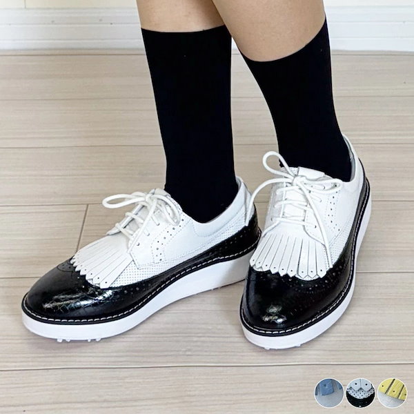 韓国メーカー　ゴルフジュース ゴルフシューズ レディース 韓国 トラディションズ スパイクレス