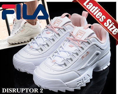 【フィラ ディスラプター 2】FILA DISRUPTOR 2 white/pink  ...のサムネイル