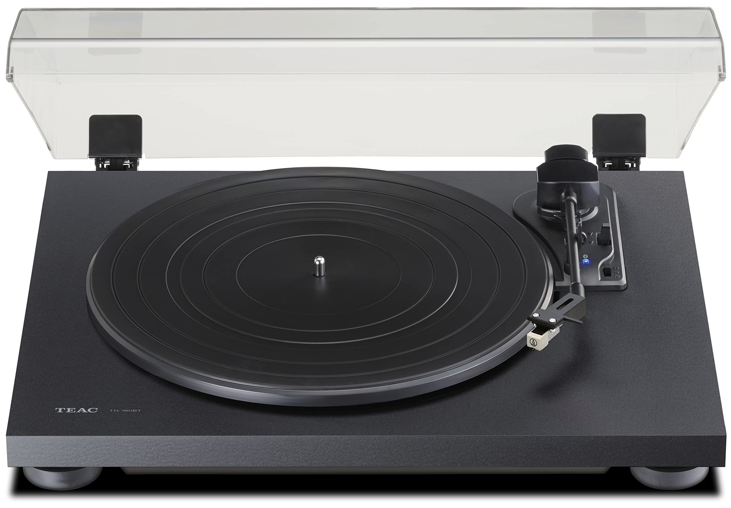 TEAC(ティアック) TN-180BT-B Bluetoothトランスミッター搭載フォノEQ内蔵アナログターンテーブル