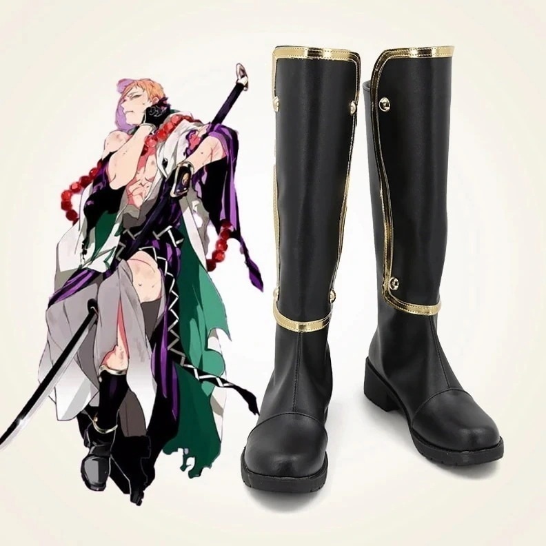 岩融刀剣乱舞コスプレ靴ブーツ
