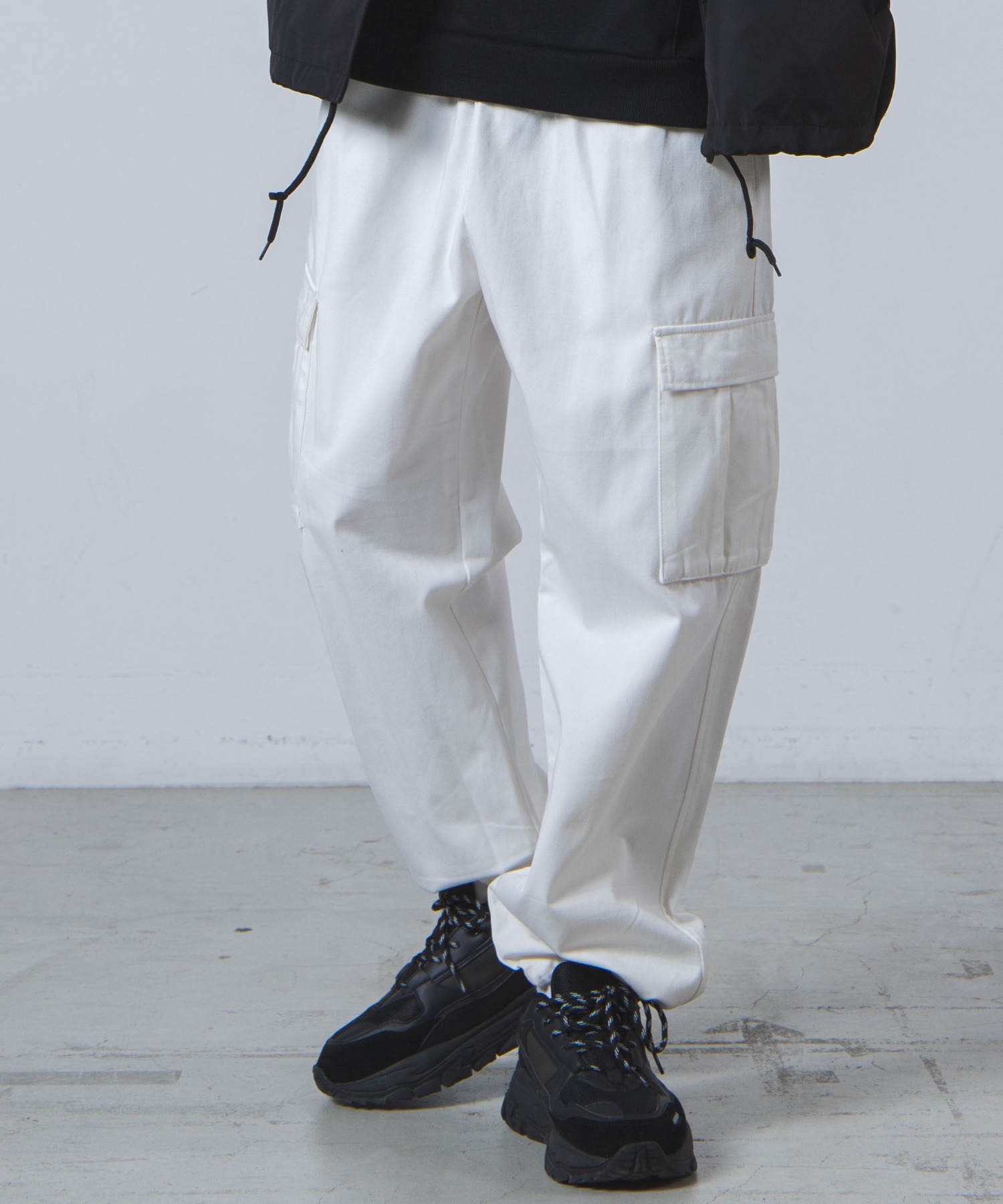 Qoo10 ウィゴー カーゴイージーパンツ パンツ メンズ レ メンズファッション