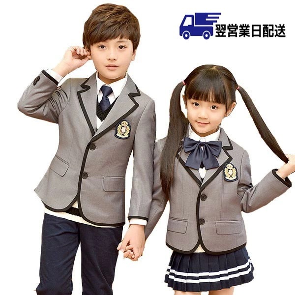 翌営業日発送5点セット 卒業式 スーツ 入学式 女の子 キッズ フォーマル 子供スーツ カジュアル 小学生 七五三 dt365d3jckc